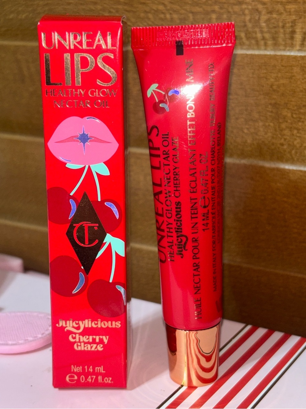 Charlotte Tilbury Unreal Lips Healthy Glow Nectar Oil